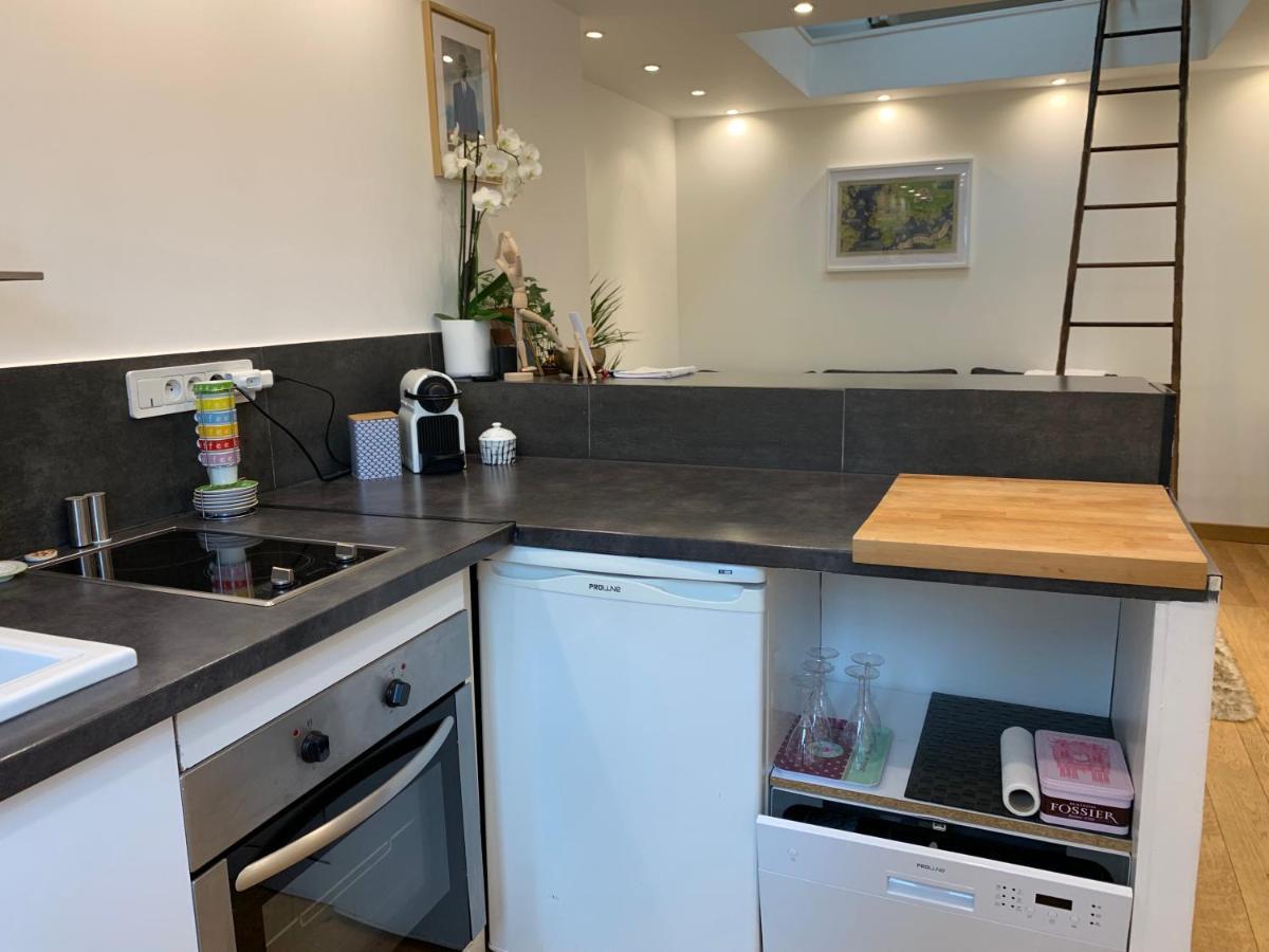 Lovely Studio At Ile Saint-Louis Париж Екстериор снимка